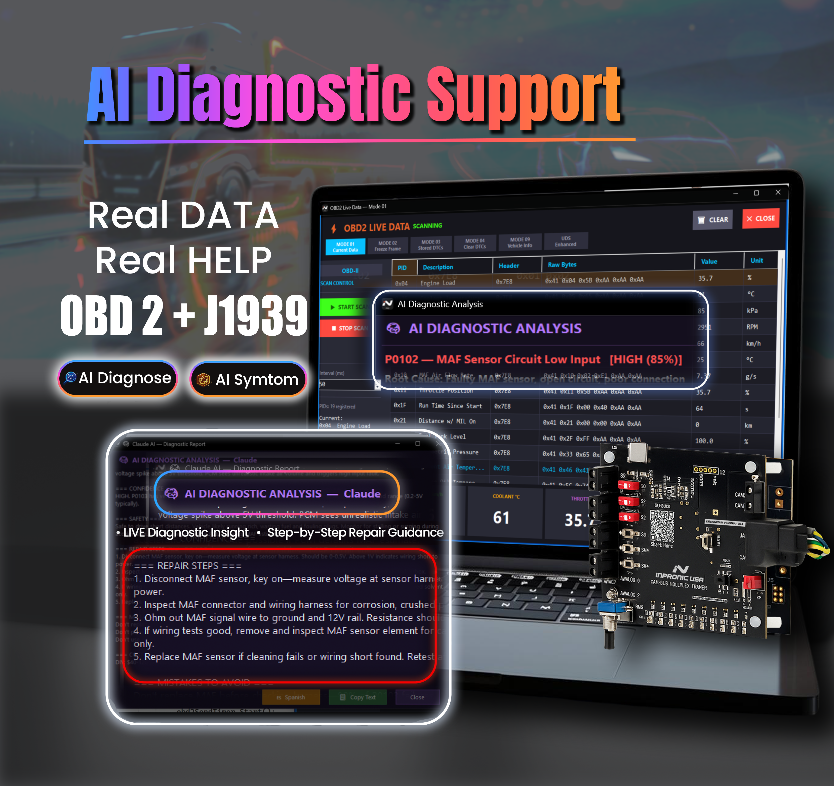 INPRONIC AI Diagnostic Suite