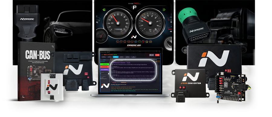 CAN BUS Training & Control Systems | INPRONIC USA